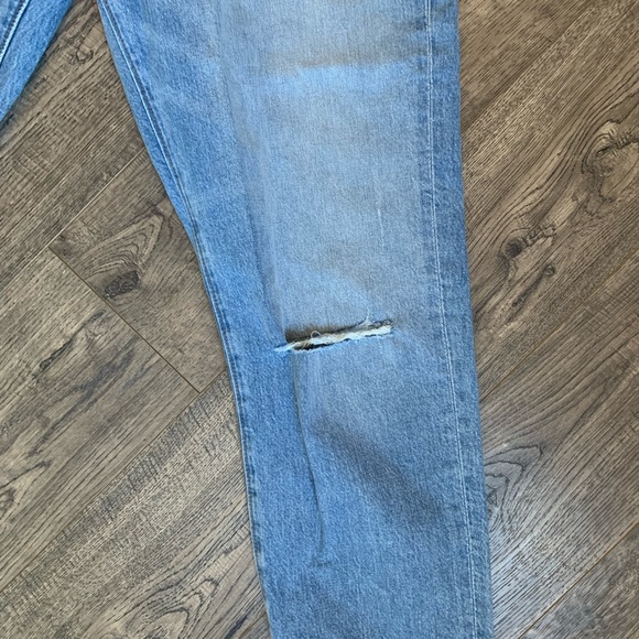 Loft High Waist Boyfriend Jeans. 27/4 - Picture 3 of 4